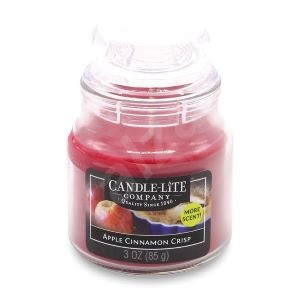 Téli illatgyertya üvegben